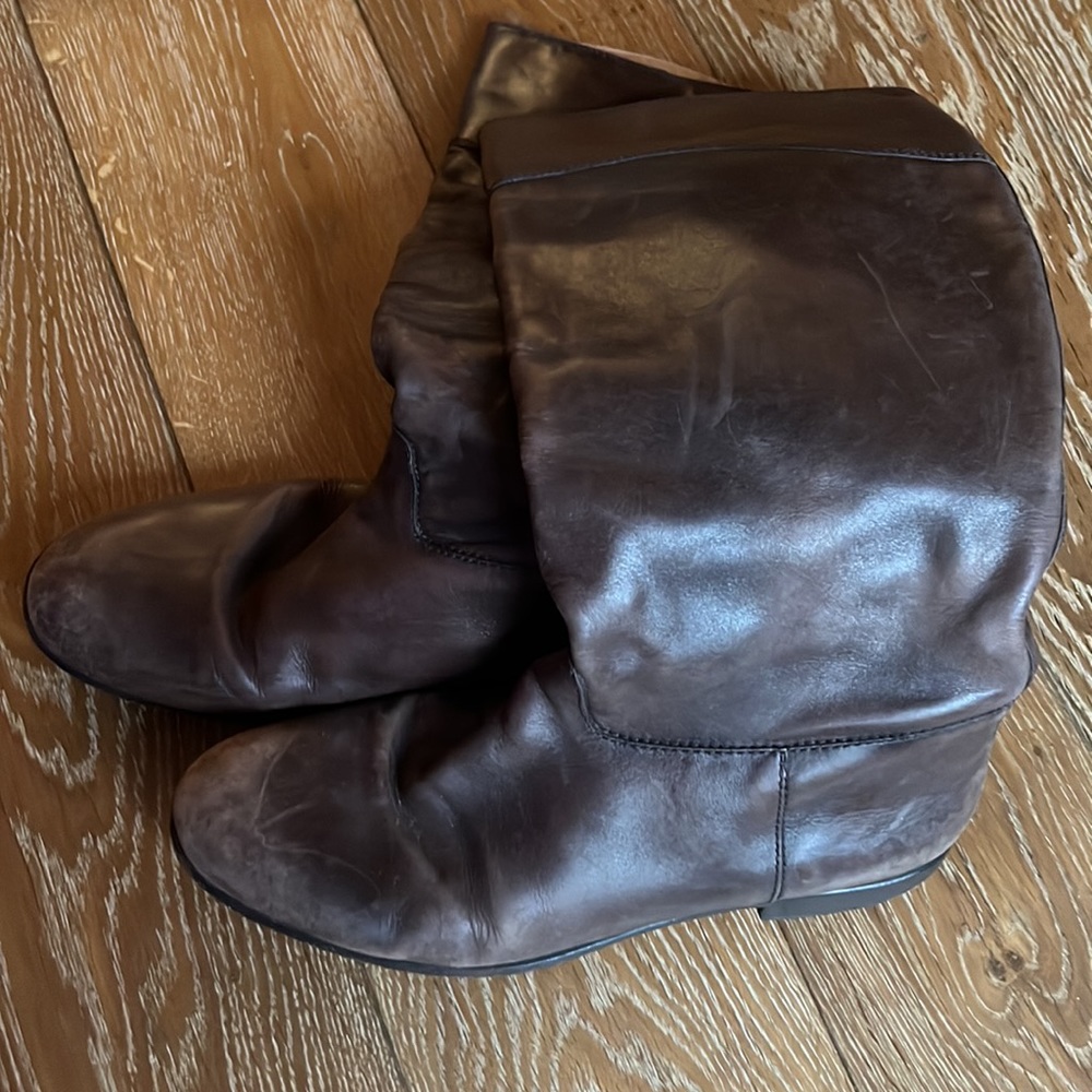 Corso como classic riding boots brown leather inside and out 9 1/2